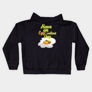 Egg-cellent Day Retro Games 8 Bit 80's 90's Attire Kids Hoodie